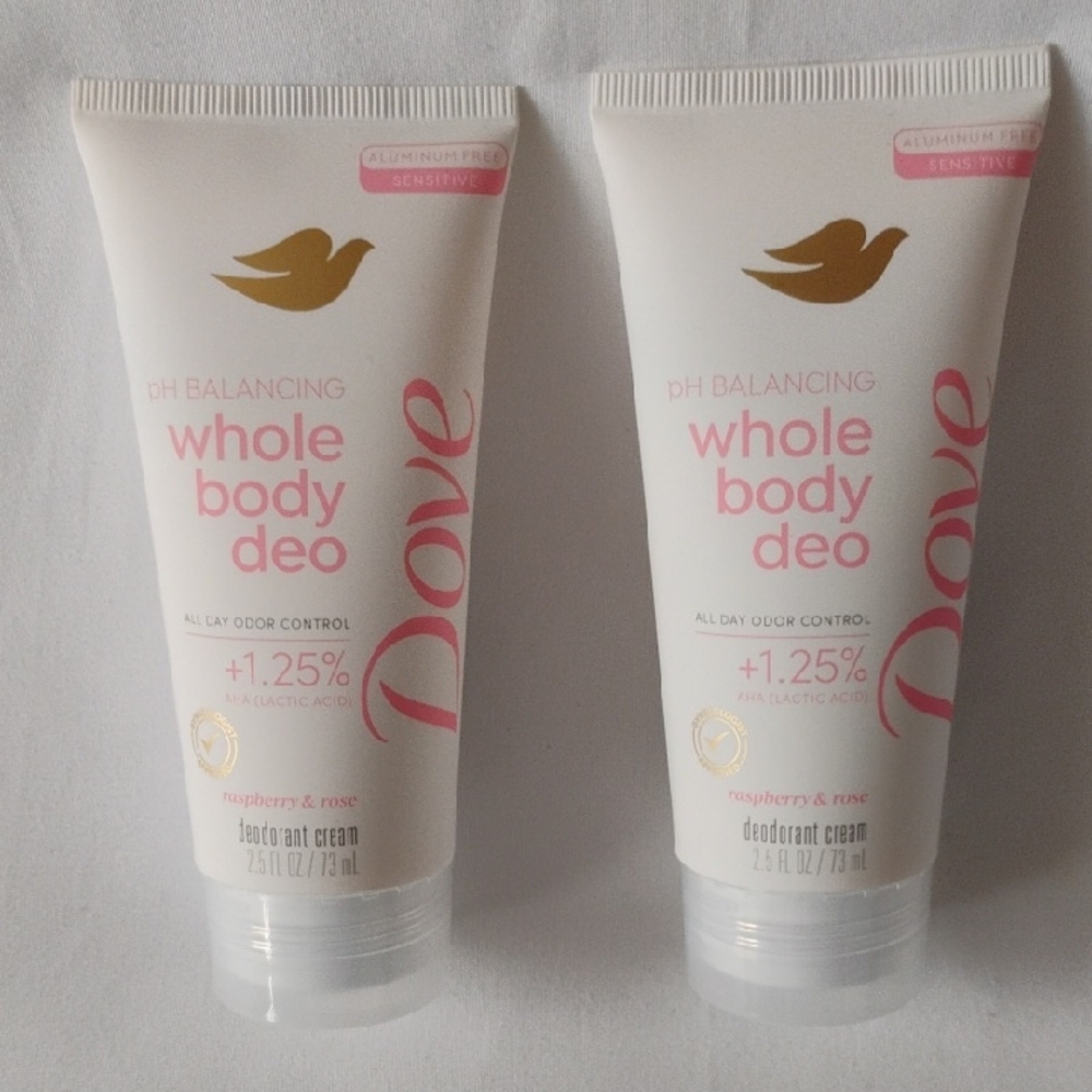 Dove pH Balancing Whole Body Deodorant.